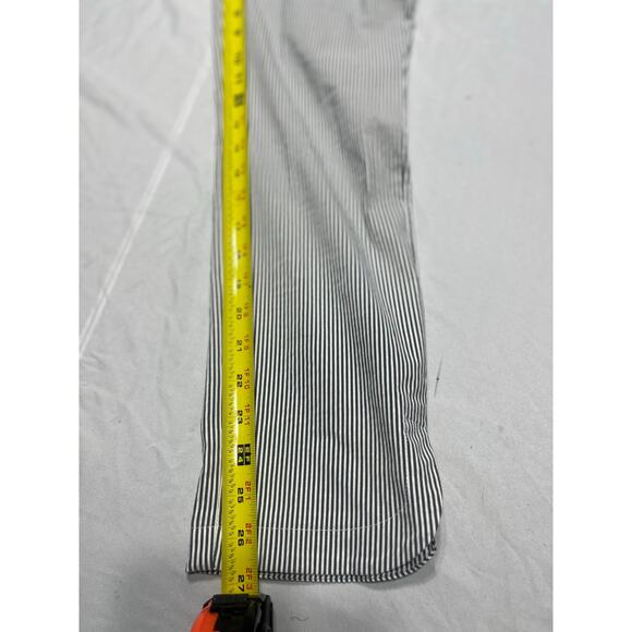 ELLE Women’s Polished Stretch Skinny Ankle Pants Small NWT Pinstripe - Picture 5 of 9